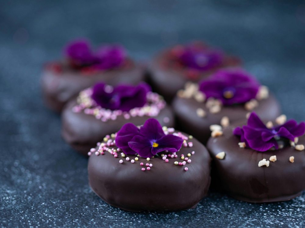 Flower Sprinkle Trend on Donuts