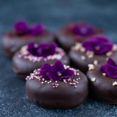 Flower Sprinkle Trend on Donuts